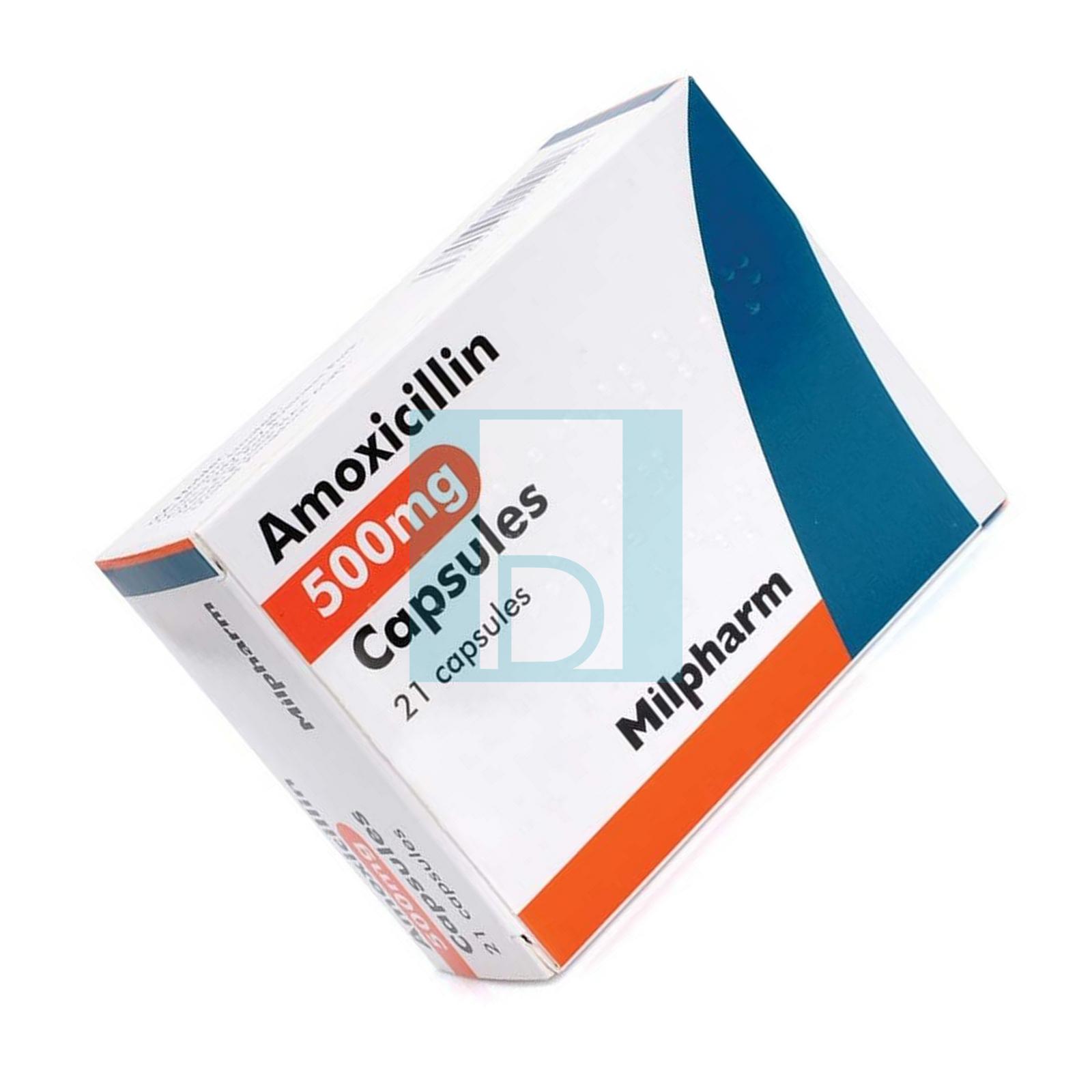 Amoxicillin 500 mg Capsules Antibiotique  image 3