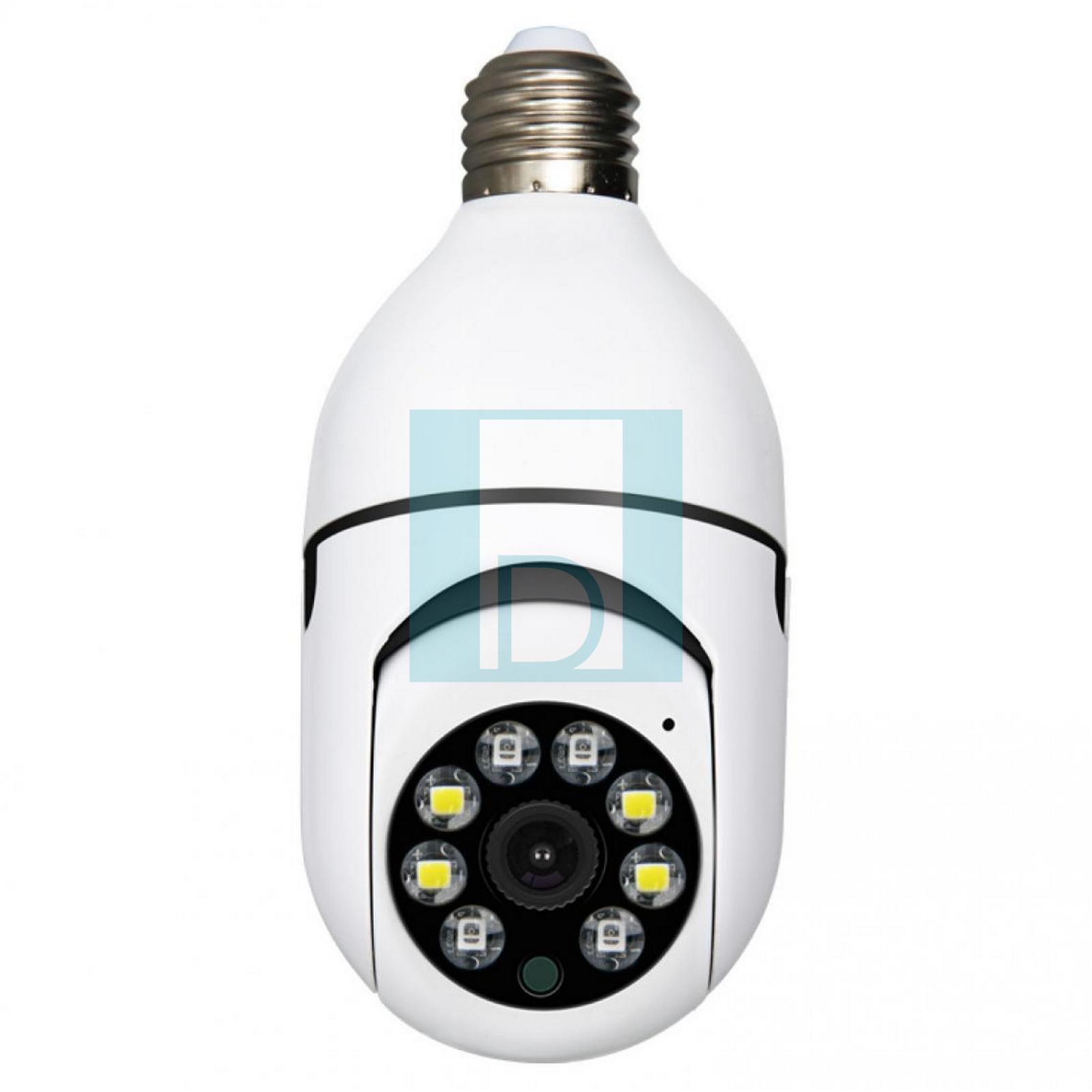 Caméra de surveillance Wifi extérieur, Caméra 360 degrés, Caméra IP étanche, Vision nocturne  HD 1080P, Audio bidirectionnel, Detection de mouvement humain, Notification d'alerte, Carte SD 64Go intégré  image 4