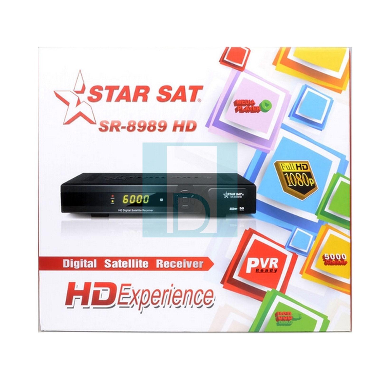 Décodeur StarSat SR-8989 décodeur sans abonnement FullHD VEGA NEW