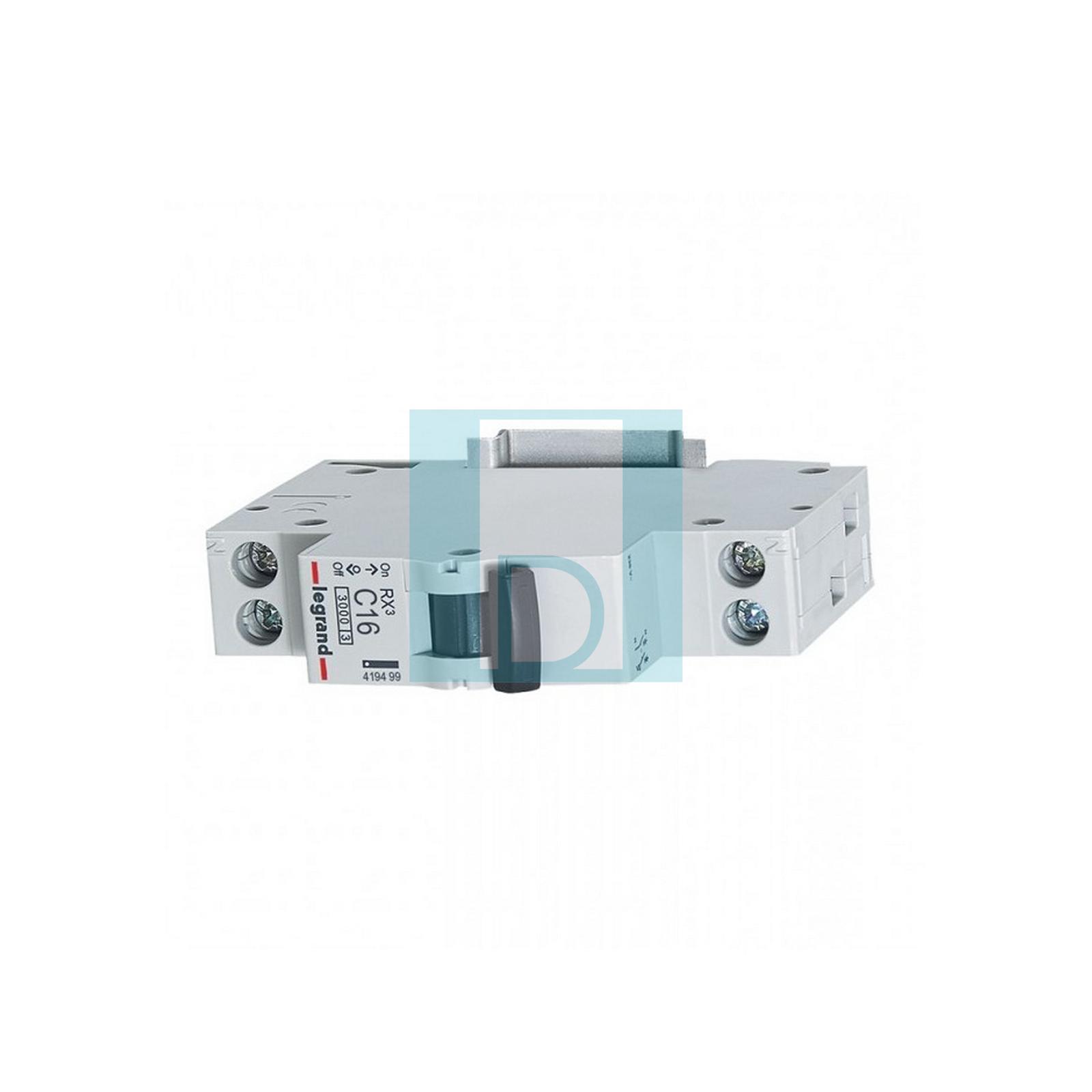 Disjonction magnétothermique unipolaire 1 module intensité 16 A 220/380 V x2pcs  image 4