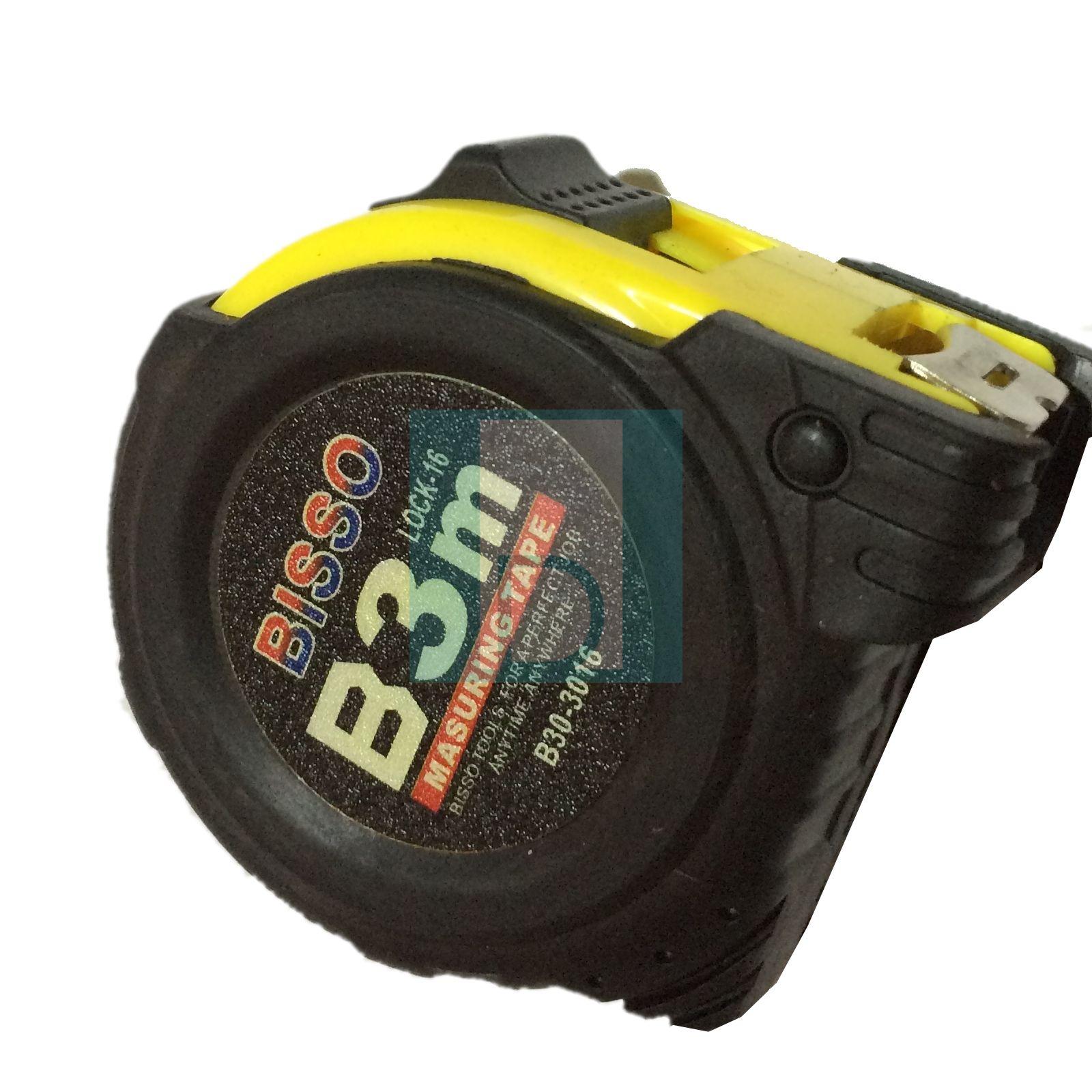Mètre ruban 3m BISSO Noir- MEASURE   image 1