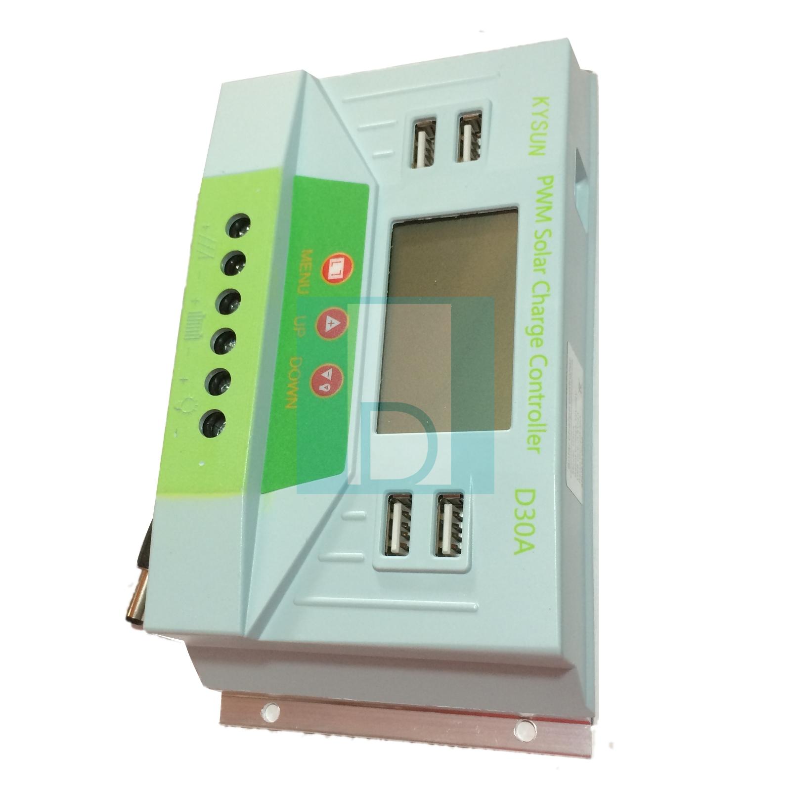 Régulateur PWM Solar D30A Kysun Charge Controller (30A - 12 / 24V)  image 5