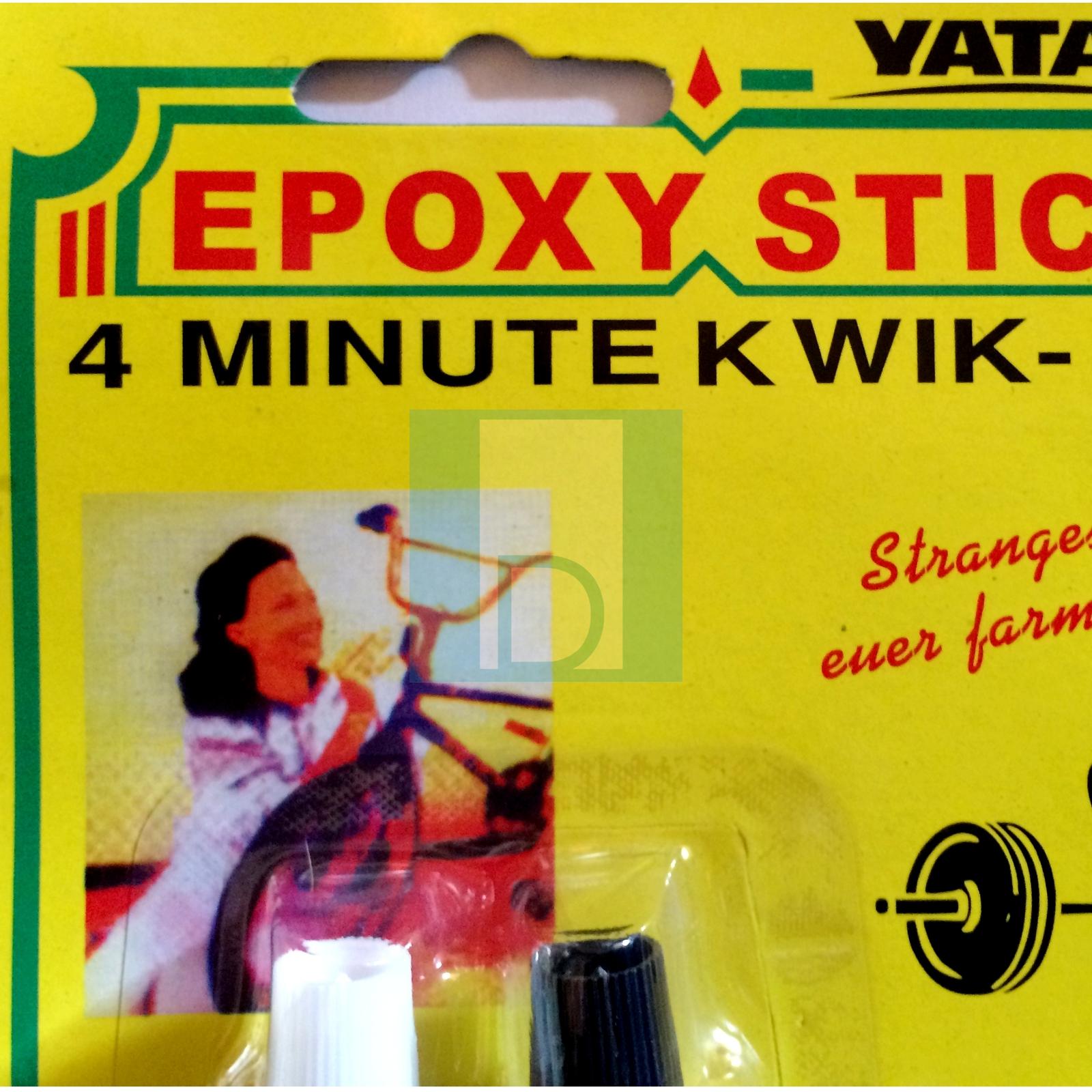 Adhésif Epoxy Stick 4 minute Wik-Set Colle 4 Minutes Adhésif en deux parties Résine époxy et d'un Durcisseur Adhésif Automobile  image 4