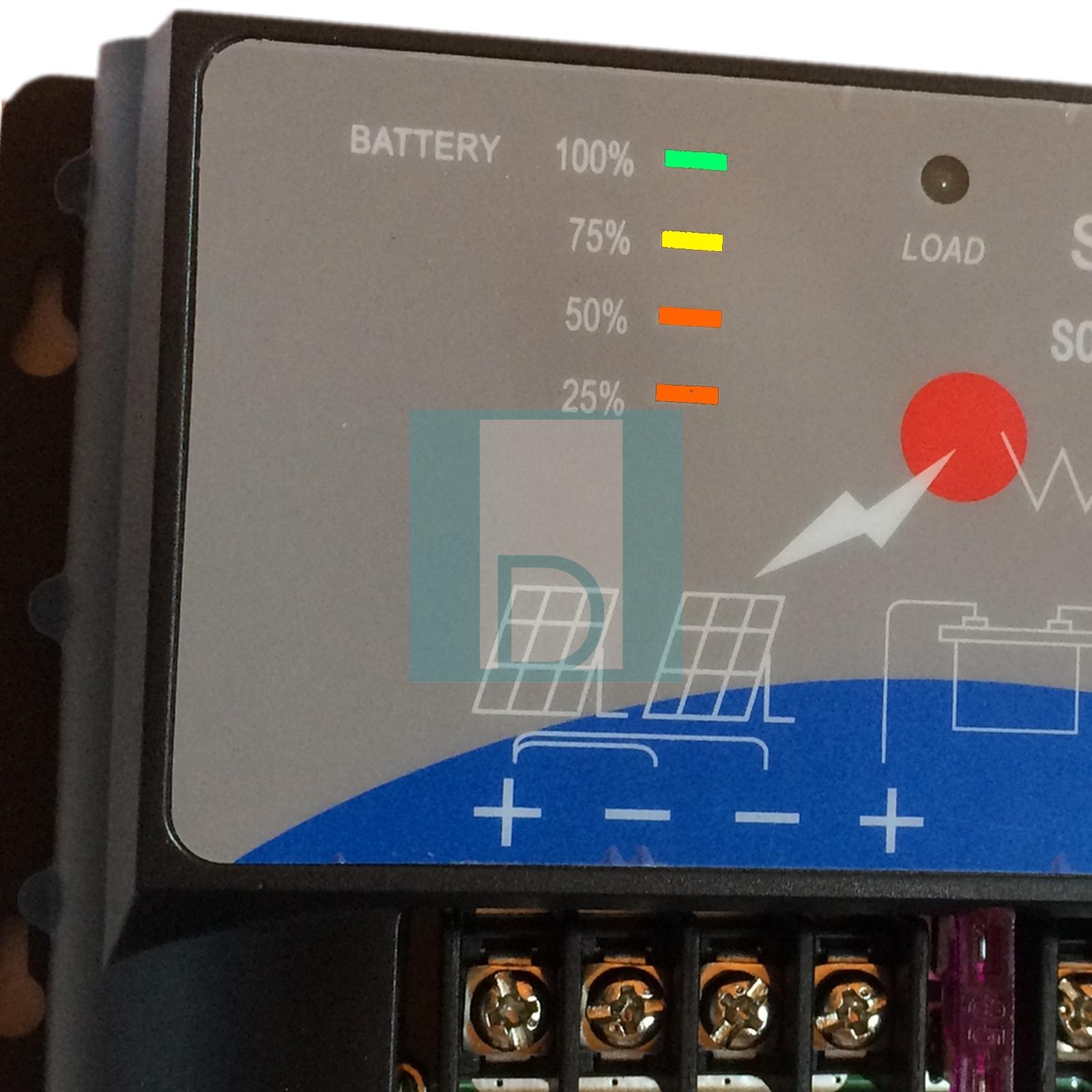 Régulateur Solar Charge Controller 30A Mécanique Noir  image 4