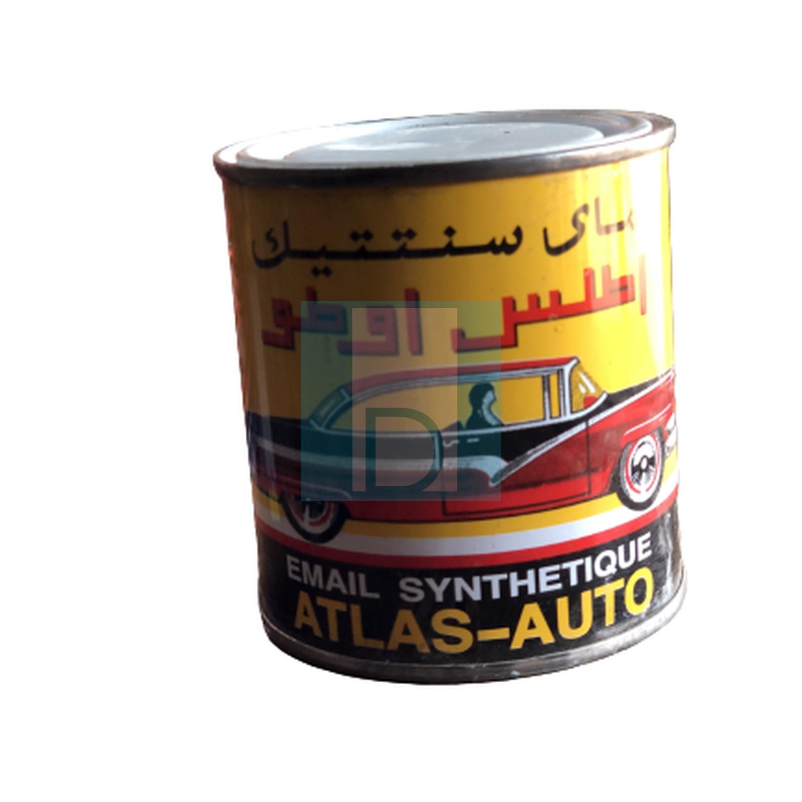 Peinture synthétique petite boite Atlas Auto BHF Atlas peintures SA - Casablanca 85grs  image 4