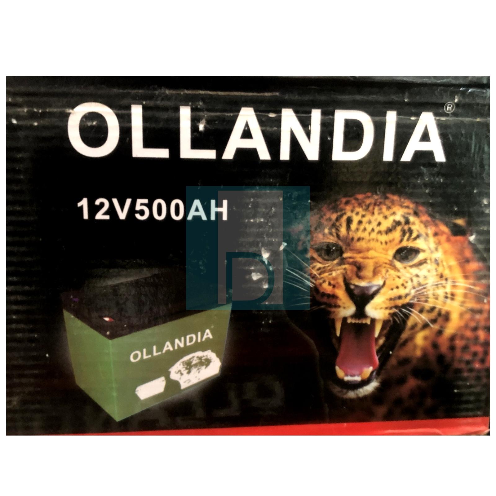 Batterie Solaire mini OLLANDIA 12V 500Ah Mini Batterie au plomb-acide scellée   image 2