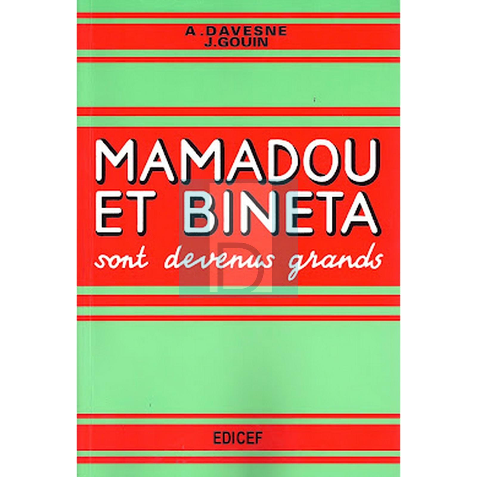 Mamadou et Bineta sont devenus grands Syllabaire EDICEF A.DAVESNE J.GOUIN  image 3