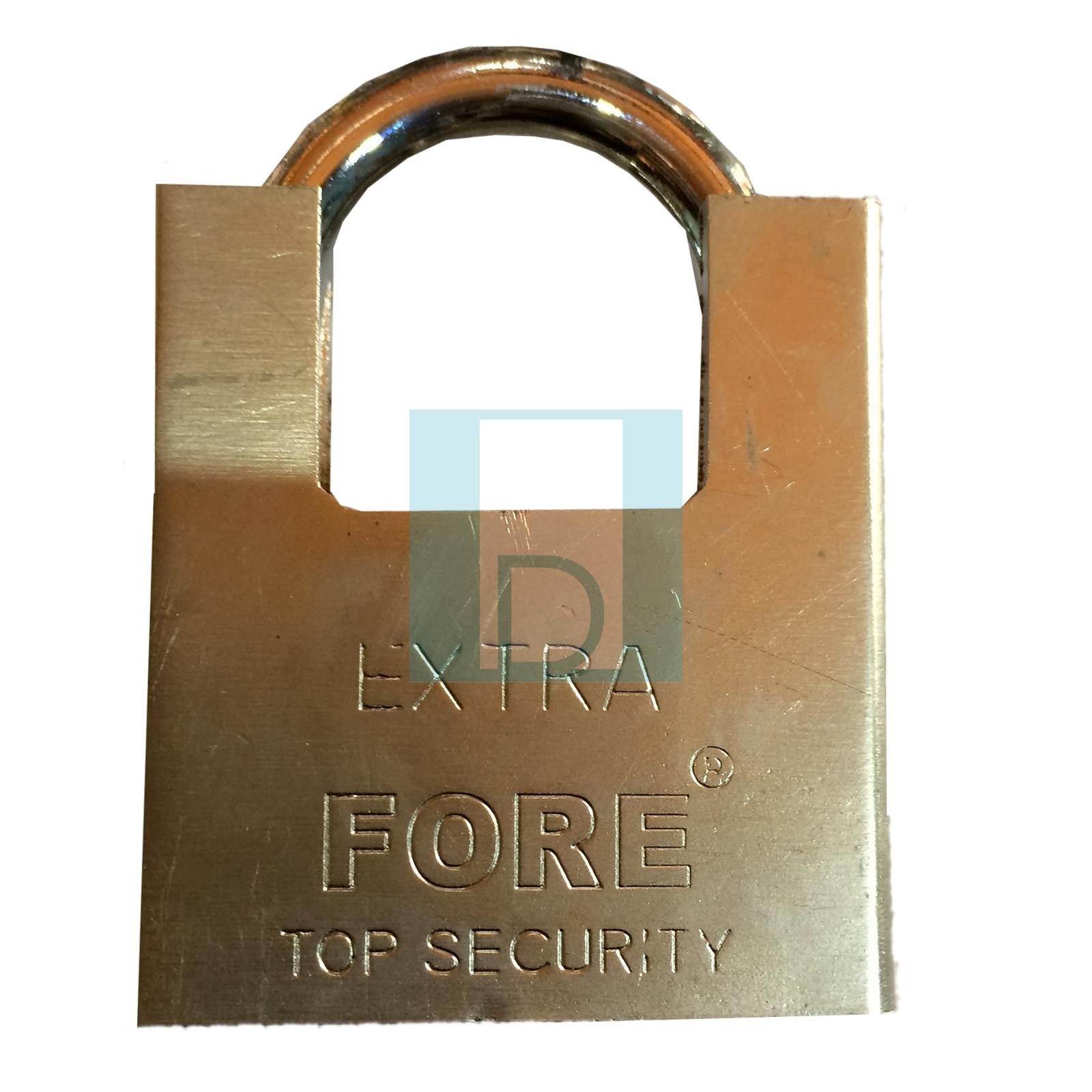 Cadenas FORE 70 mm Serrure Robuste Lock Top Security Pad Lock Hardware  image 3