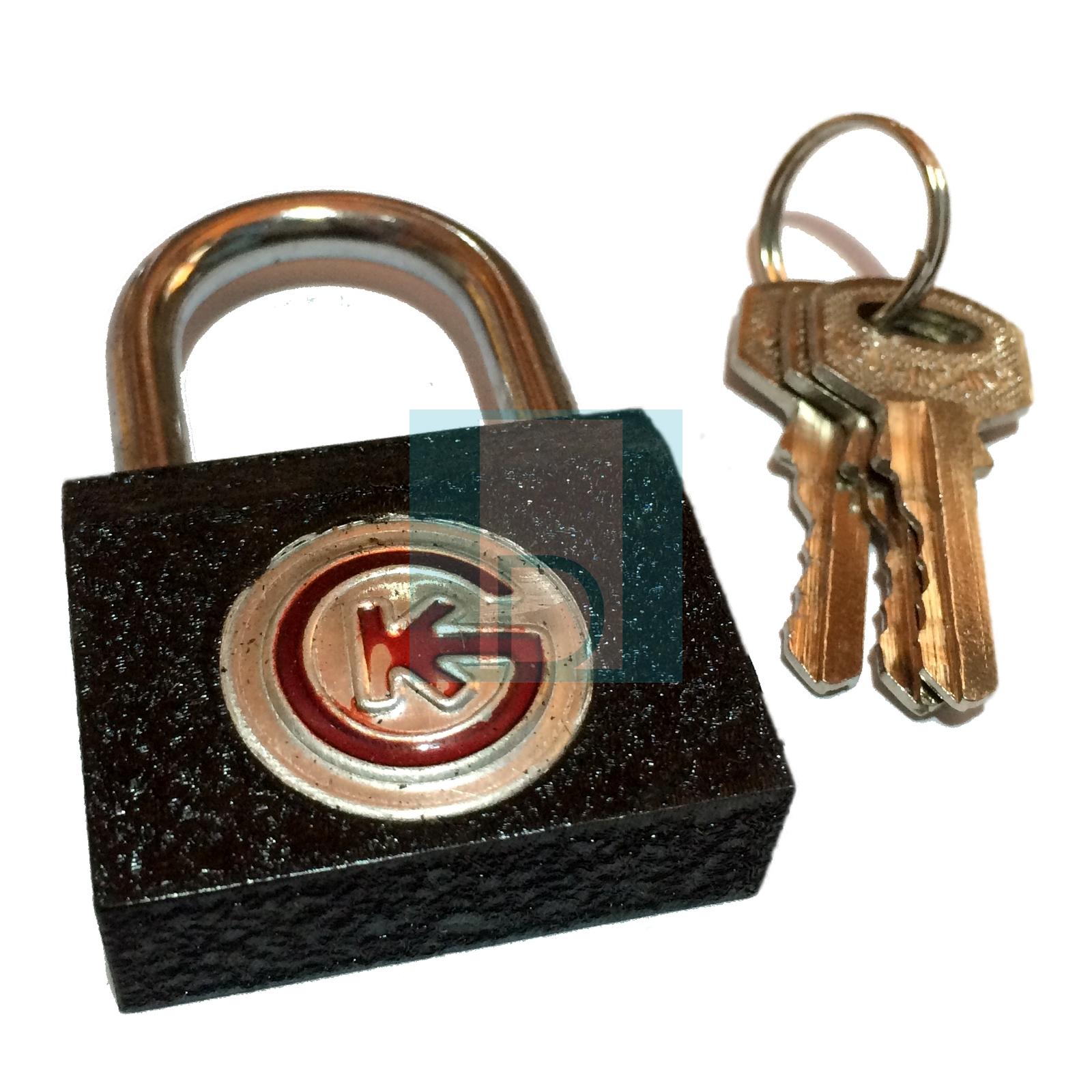 Vachette Cadenas 40 mm iron-pad lock ART.NO 1040  12 pcs   image 2