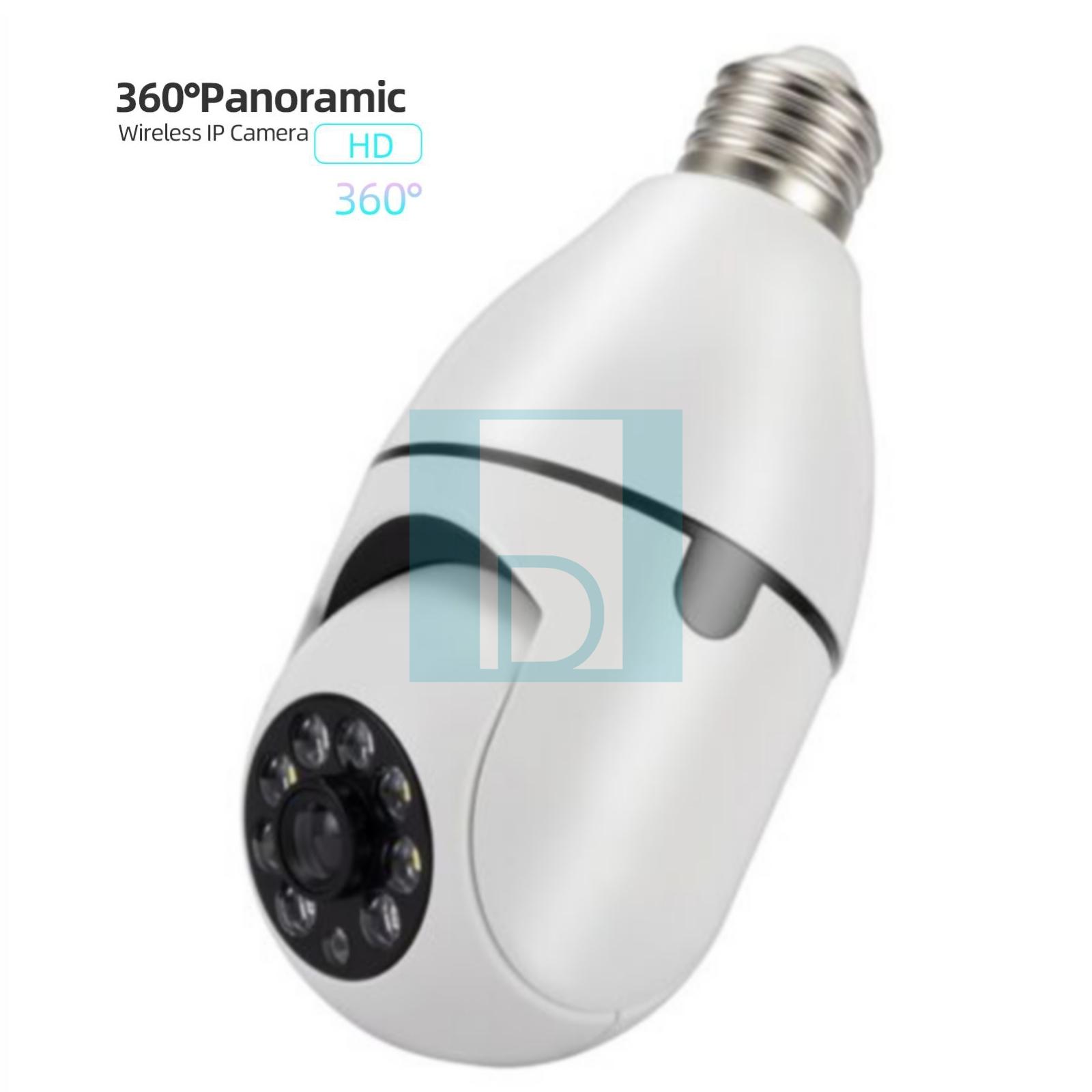 Caméra de surveillance Wifi extérieur, Caméra 360 degrés, Caméra IP étanche, Vision nocturne  HD 1080P, Audio bidirectionnel, Detection de mouvement humain, Notification d'alerte, Carte SD 64Go intégré  image 3