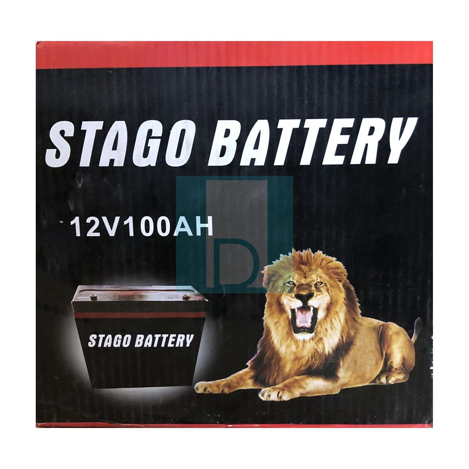 Batterie Solaire mini Stago 12V 100Ah Mini Batterie au plomb-acide scellée Solar Battery