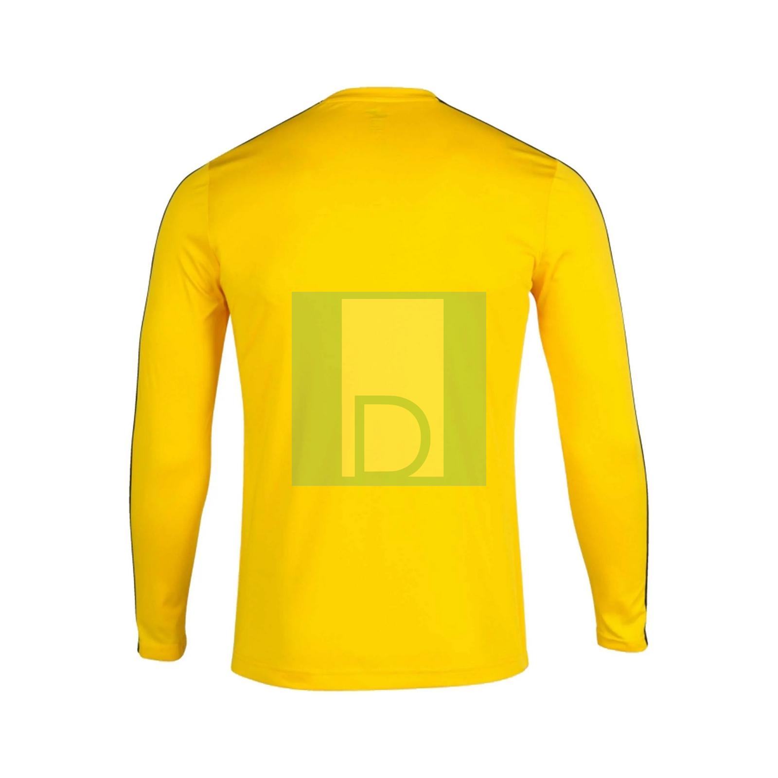 Maillot d'arbitre Noir Adidas FIFA jaune manches longues   image 2