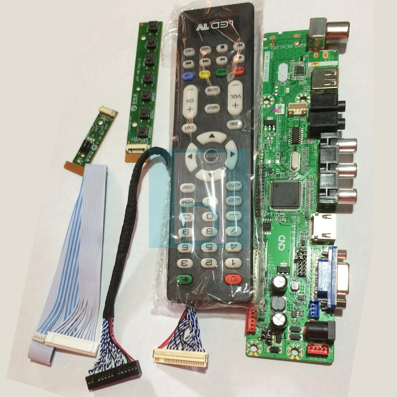 Kit de carte de commande pour TV LCD/LED universel HD Moteur TV LED Ecran LED  image 3