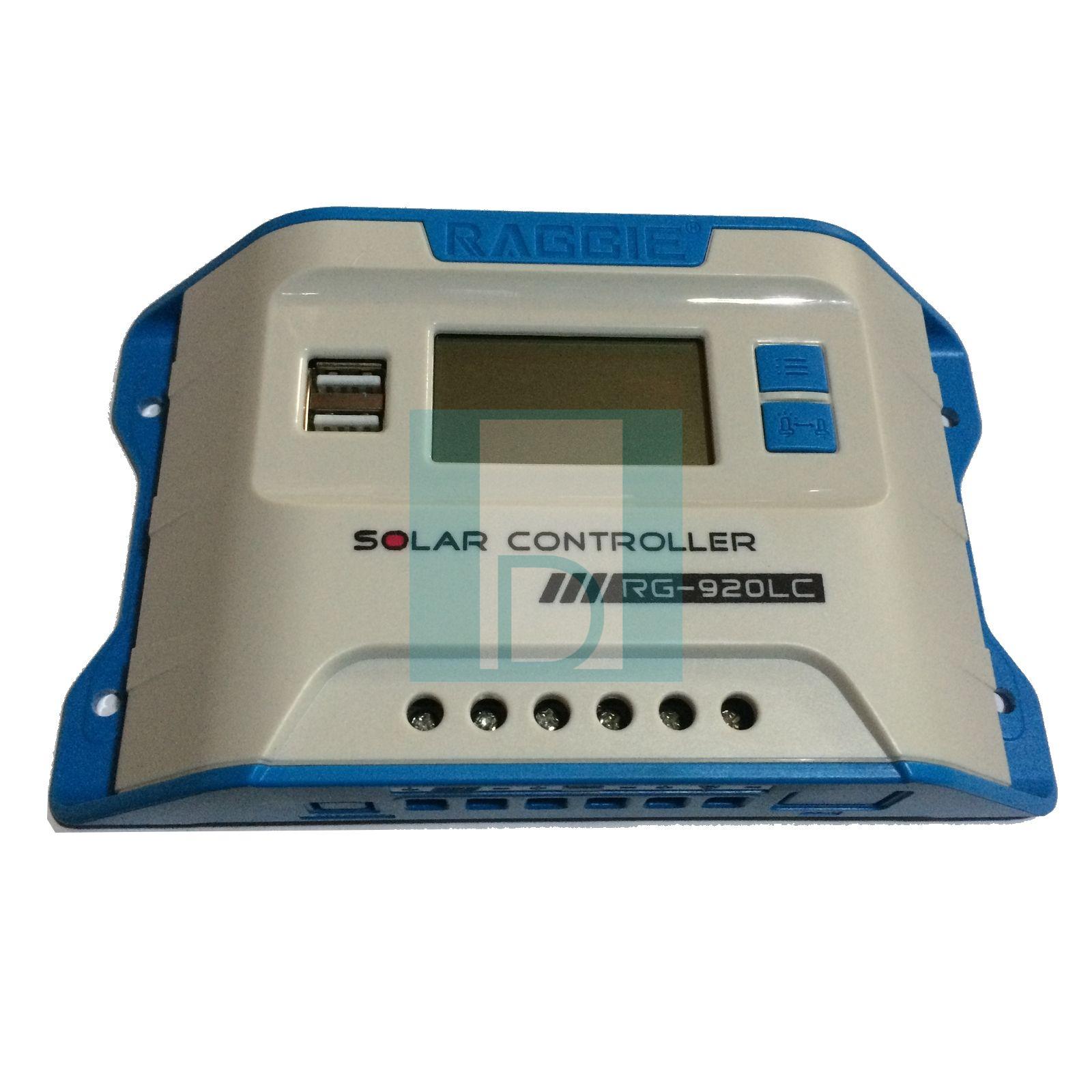 Régulateur RAGGIE RG-920LC 12/24V 20A Solar Charge Controller - 20A