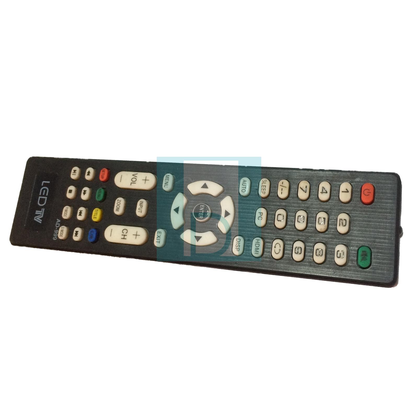 Télécommande de Smart TV Universelle Remonte Control AD-999 pour LCD/LED TV HDTV   image 2